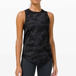 Lululemon Sculpt Tank heritage 365 Camo, Coal/black - women’s small - NWOT